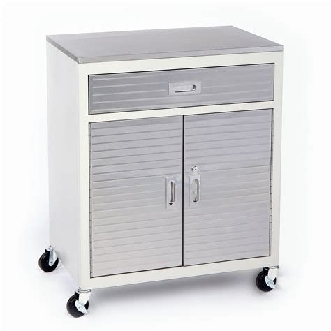 ultrahd tall storage cabinet - stainless steel|ultra hd seville classic cabinets.